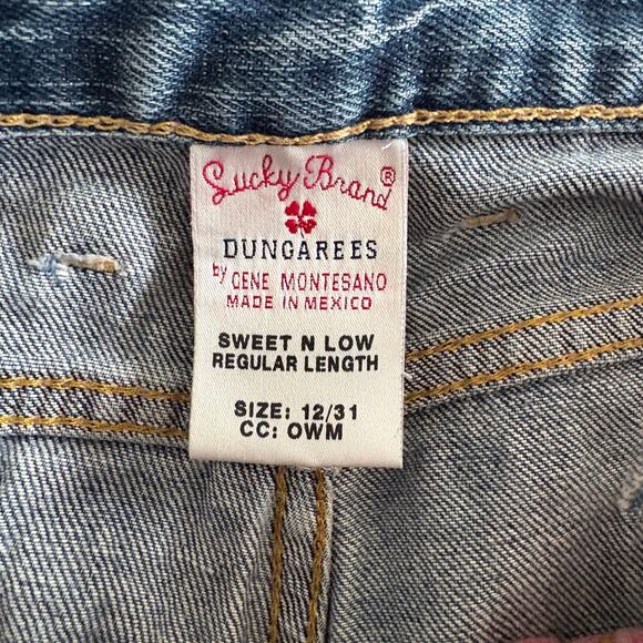 Lucky Brand Sweet N Low Bootcut Jeans Size 12 31 - Picture 4 of 10